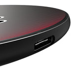 Kansas City Chiefs Linen 15-Watt Wireless Charger