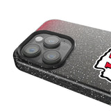 Kansas City Chiefs Linen Black Bling Phone Case for Apple iPhone