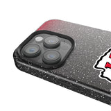 Kansas City Chiefs Linen Black Bling Phone Case for Apple iPhone