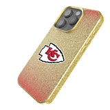 Kansas City Chiefs Linen Bling Phone Case for Apple iPhone