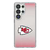 Kansas City Chiefs Linen Clear Phone Case for Samsung Galaxy