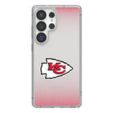 Kansas City Chiefs Linen Clear Phone Case for Samsung Galaxy