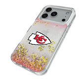Kansas City Chiefs Linen Glitter Phone Case for Apple iPhone