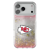 Kansas City Chiefs Linen Glitter Phone Case for Apple iPhone