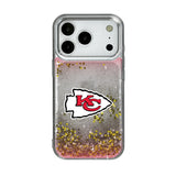 Kansas City Chiefs Linen Glitter Phone Case for Apple iPhone