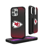 Kansas City Chiefs Linen Rugged Phone Case for Apple iPhone
