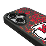 Kansas City Chiefs Paisley Bump Phone Case for Apple iPhone