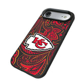 Kansas City Chiefs Paisley Bump Phone Case for Apple iPhone