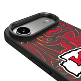 Kansas City Chiefs Paisley Bump Phone Case for Apple iPhone