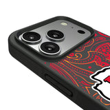 Kansas City Chiefs Paisley Bump Phone Case for Apple iPhone