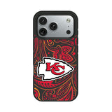 Kansas City Chiefs Paisley Bump Phone Case for Apple iPhone