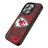 Kansas City Chiefs Paisley Bump Phone Case for Apple iPhone