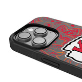 Kansas City Chiefs Paisley Bump Phone Case for Apple iPhone