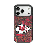 Kansas City Chiefs Paisley Bump Phone Case for Apple iPhone