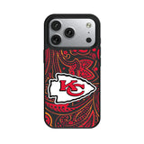 Kansas City Chiefs Paisley MagSafe Compatible Phone Case for Apple iPhone