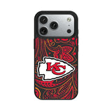 Kansas City Chiefs Paisley MagSafe Compatible Phone Case for Apple iPhone