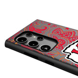 Kansas City Chiefs Paisley MagSafe Compatible Phone Case for Samsung Galaxy
