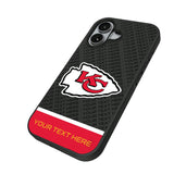 Kansas City Chiefs Personalized EndZone Plus Bump Phone Case for Apple iPhone
