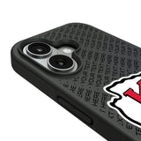 Kansas City Chiefs Personalized EndZone Plus Bump Phone Case for Apple iPhone