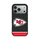 Kansas City Chiefs Personalized EndZone Plus Bump Phone Case for Apple iPhone