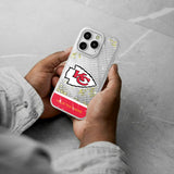 Kansas City Chiefs Personalized EndZone Plus Glitter Phone Case for Apple iPhone