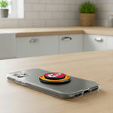 Kansas City Chiefs Personalized Endzone Solid PopSockets Magnetic Phone Grip and Stand