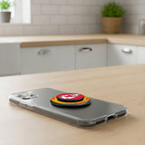 Kansas City Chiefs Personalized Endzone Solid PopSockets Magnetic Phone Grip and Stand