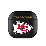 Kansas City Chiefs Personalized Insignia AirPod Case Cover