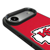Kansas City Chiefs Personalized Stripe Bump Phone Case for Apple iPhone