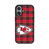 Kansas City Chiefs Plaid MagSafe Compatible Phone Case for Apple iPhone