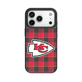 Kansas City Chiefs Plaid MagSafe Compatible Phone Case for Apple iPhone