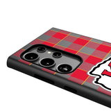 Kansas City Chiefs Plaid MagSafe Compatible Phone Case for Samsung Galaxy