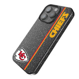 Kansas City Chiefs Sidebar Black Bling Phone Case for Apple iPhone