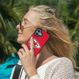 Kansas City Chiefs Stripe Bump Phone Case for Apple iPhone