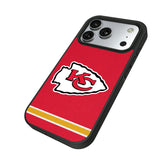 Kansas City Chiefs Stripe Bump Phone Case for Apple iPhone