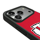 Kansas City Chiefs Stripe Bump Phone Case for Apple iPhone