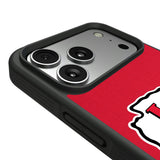 Kansas City Chiefs Stripe Bump Phone Case for Apple iPhone