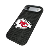 Kansas City Chiefs Text Backdrop Bump Phone Case for Apple iPhone