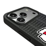 Kansas City Chiefs Text Backdrop Bump Phone Case for Apple iPhone