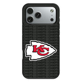 Kansas City Chiefs Text Backdrop Bump Phone Case for Apple iPhone