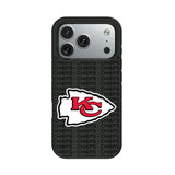 Kansas City Chiefs Text Backdrop Bump Phone Case for Apple iPhone
