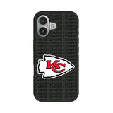 Kansas City Chiefs Text Backdrop Bump Phone Case for Apple iPhone