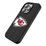 Kansas City Chiefs Text Backdrop Bump Phone Case for Apple iPhone