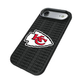 Kansas City Chiefs Text Backdrop Bump Phone Case for Apple iPhone