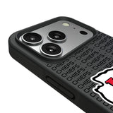 Kansas City Chiefs Text Backdrop Bump Phone Case for Apple iPhone