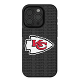 Kansas City Chiefs Text Backdrop Bump Phone Case for Apple iPhone
