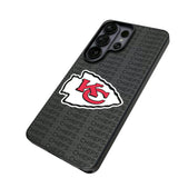 Kansas City Chiefs Text Backdrop MagSafe Compatible Phone Case for Samsung Galaxy 26 Series