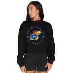 Kansas Jayhawks Black Crewneck