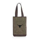 Texas Longhorns - 2 Bottle Insulated Wine Cooler Bag