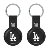 LA Dodgers Insignia Black Airtag Holder 2-Pack